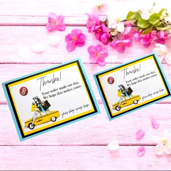 Your Order Made My Day | Thank You Card | Small Business Card - Picture 1 of 8